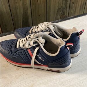 Tommy Hilfiger shoes blue and red
